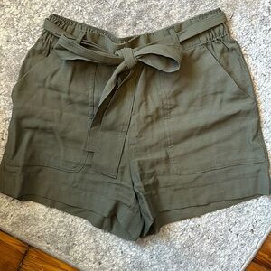 A New Day Green High Rise Shorts